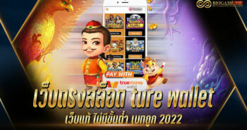 เว็บตรงสล็อต ture wallet